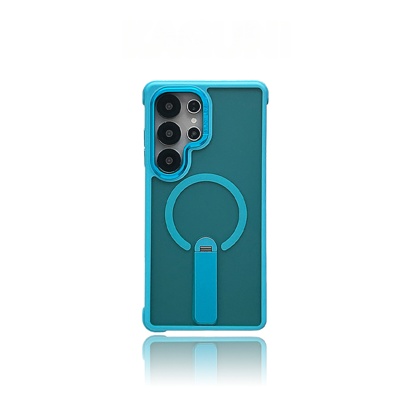 360° Magnetic Matte Kickstand Case for Samsung S25 Ultra