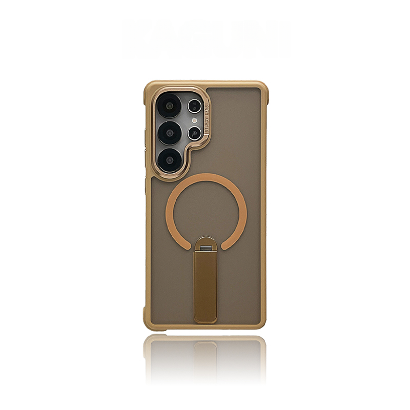 360° Magnetic Matte Kickstand Case for Samsung S25 Ultra