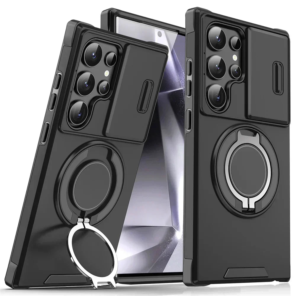 Premium Armor Kickstand Case for Samsung Galaxy S25 Edge
