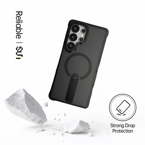 360° Magnetic Matte Kickstand Case for Samsung S25 Ultra