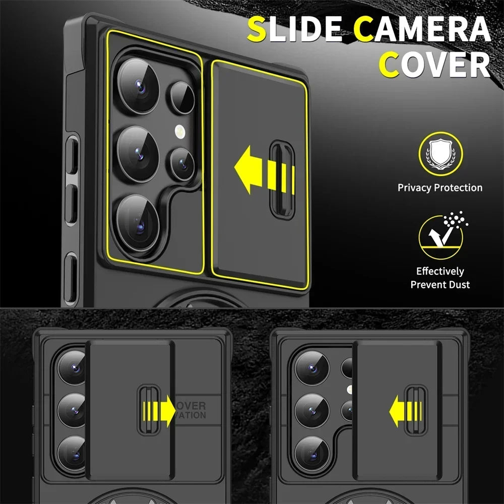 Premium Armor Kickstand Case for Samsung Galaxy S25 Edge