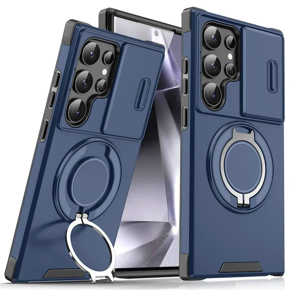 Premium Armor Kickstand Case for Samsung Galaxy S25 Edge