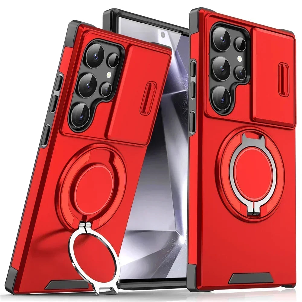 Premium Armor Kickstand Case for Samsung Galaxy S25 Edge