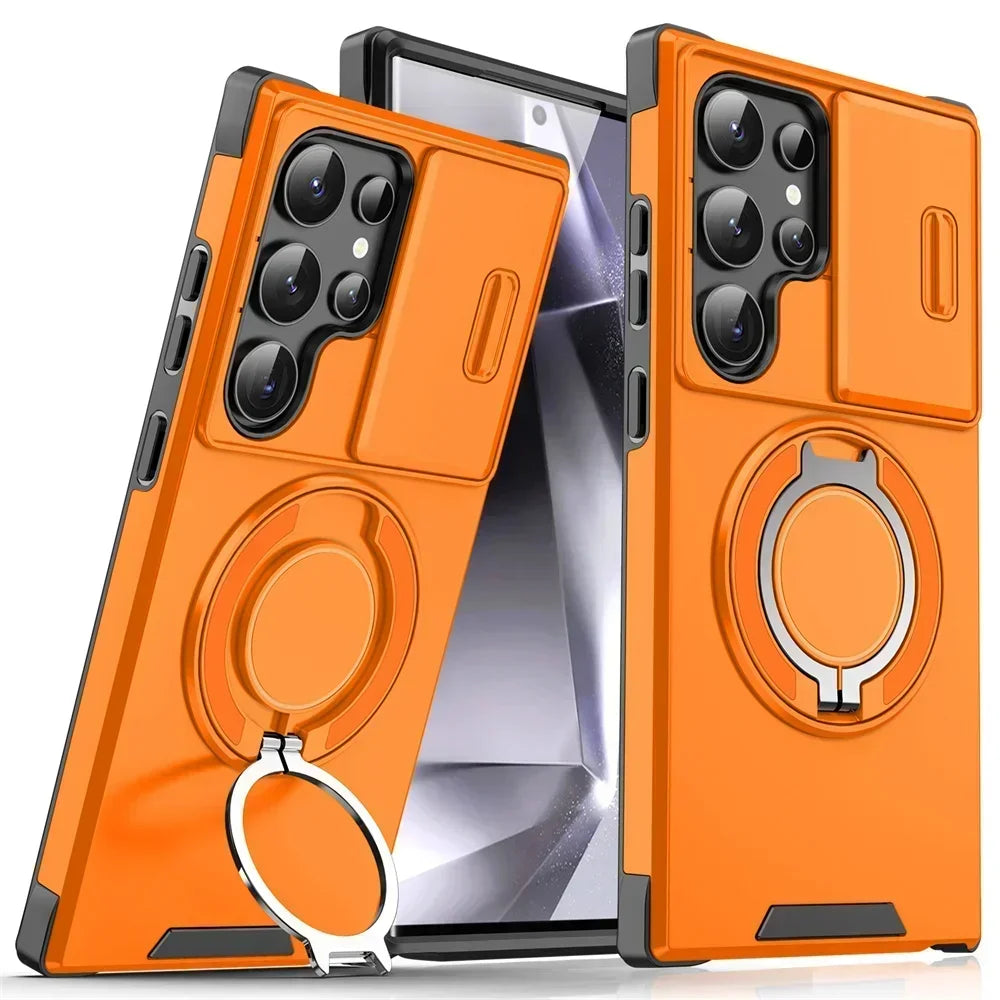 Premium Armor Kickstand Case for Samsung Galaxy S25 Edge