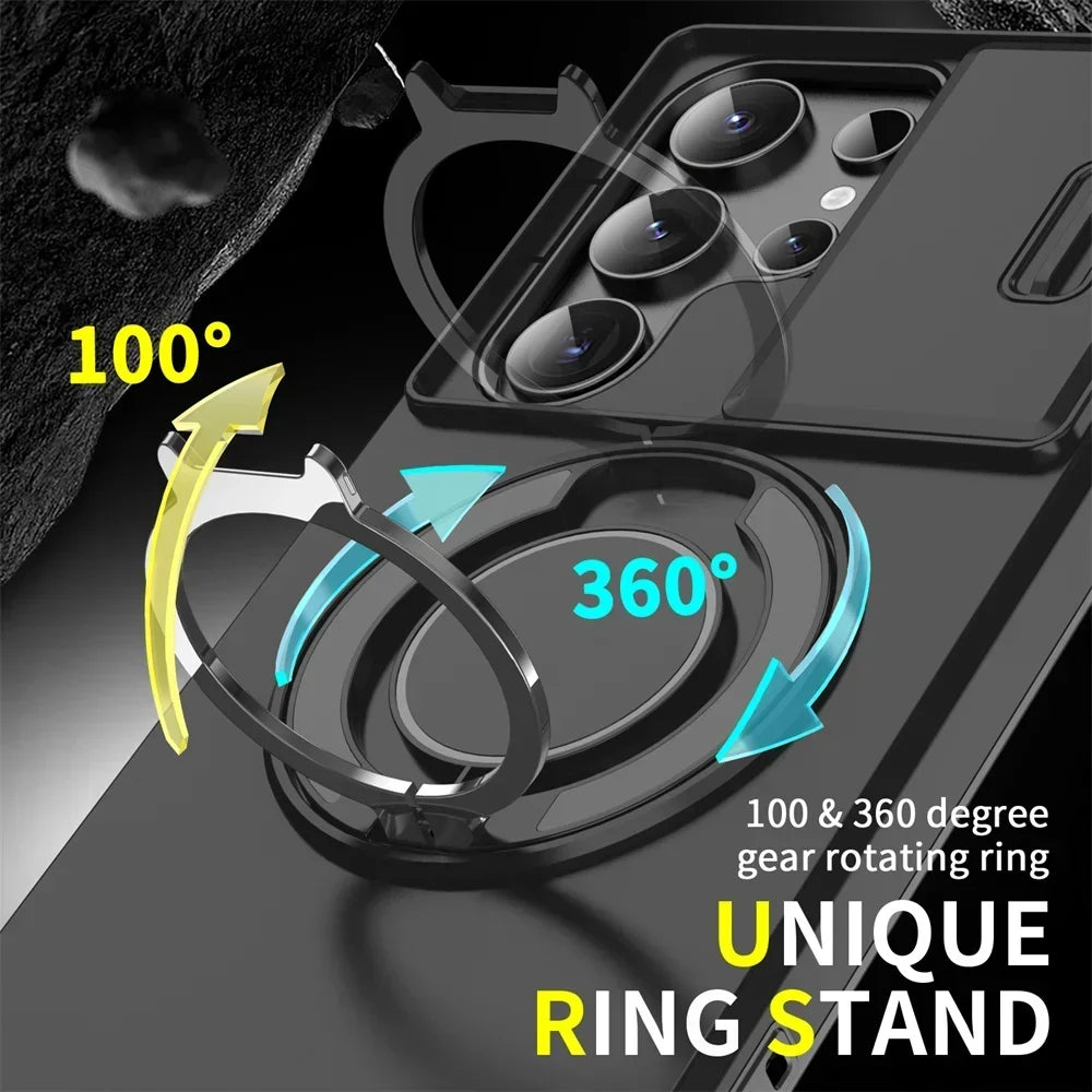 Premium Armor Kickstand Case for Samsung Galaxy S25 Edge